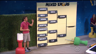HOH competition bracket
