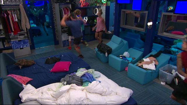 Hayley walks in on Tyler, Brett, Kaycee, and Angela celebrating