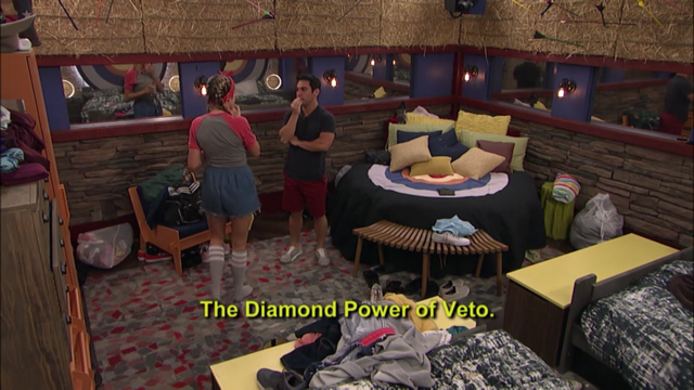 Diamond Power of Veto reveal from Christie to Tommy