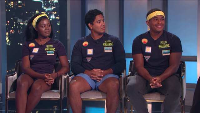 Kemi, Ovi, and David talk to Julie Chen