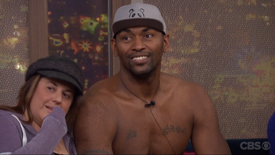 Metta shirtless