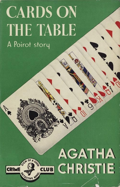Cover of Cards on the Table by Agatha Christie