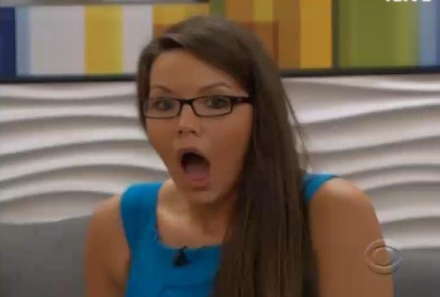Danielle is shocked