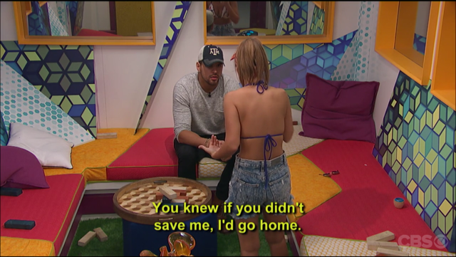 Kaitlyn confronting Faysal