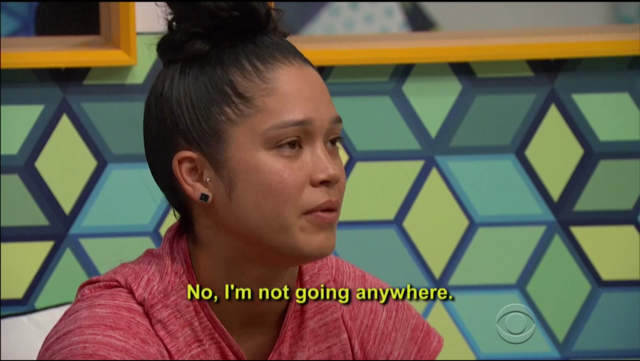 Kaycee saying she is not going anywhere