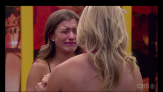 Shelby and Morgan cry