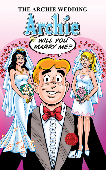 Cover of the Archie Wedding comic book