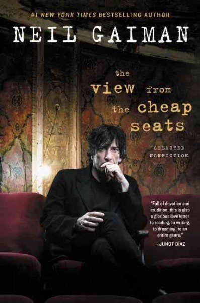cover of the view from the cheap seats by Neil Gaiman