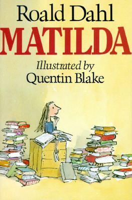 Cover of Matilda by Roald Dahl