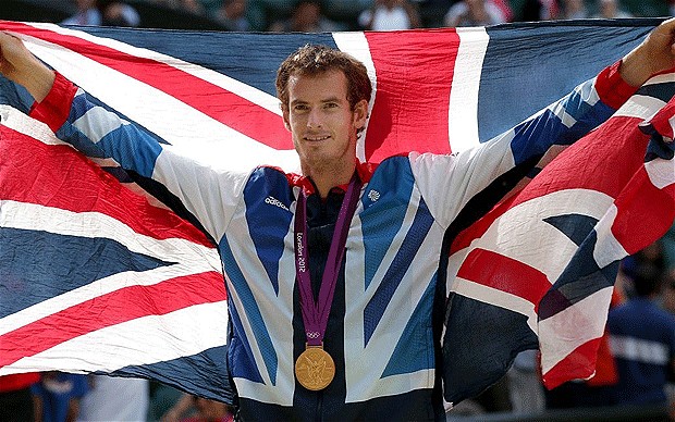 Andy Murray wins gold in Men's Final at Olyumpics
